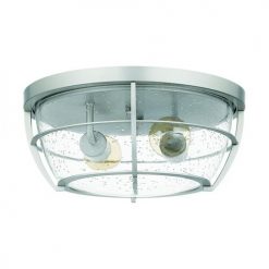 Coupon ✨ Patriot Lighting® Haley Brushed Nickel 2-Light Flush Mount Ceiling Light 👍 -Patriot Lighting Sales 3518733 Alt5V1