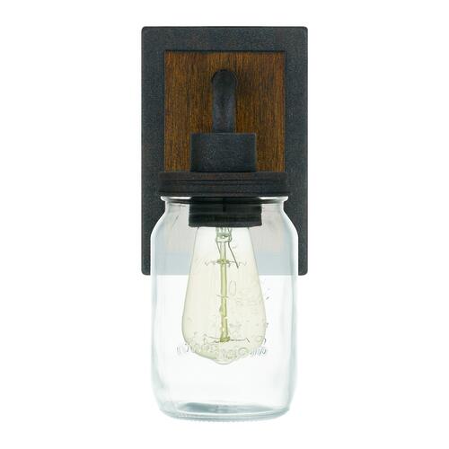 Budget 🛒 Patriot Lighting® Wheland Matte Black 1-Light Vanity Light ❤️ 4 Budget 🛒 Patriot Lighting® Wheland Matte Black 1-Light Vanity Light ❤️ - Image 2