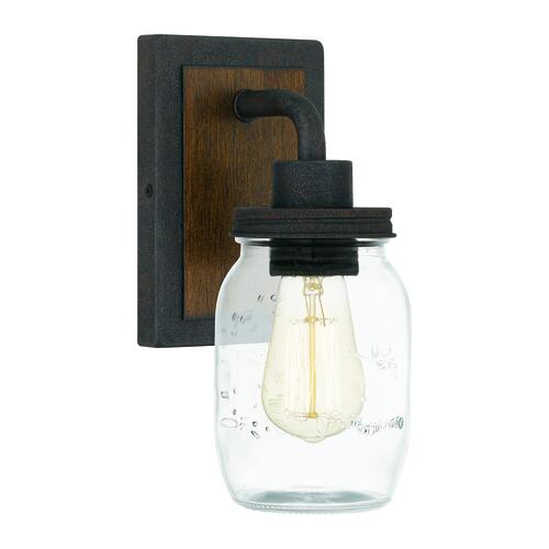 Budget 🛒 Patriot Lighting® Wheland Matte Black 1-Light Vanity Light ❤️ 5 Budget 🛒 Patriot Lighting® Wheland Matte Black 1-Light Vanity Light ❤️ - Image 3