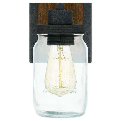 Budget 🛒 Patriot Lighting® Wheland Matte Black 1-Light Vanity Light ❤️ 8 Budget 🛒 Patriot Lighting® Wheland Matte Black 1-Light Vanity Light ❤️ - Image 6