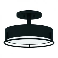 Best deal 😀 Patriot Lighting® Devak Matte Black Integrated LED Semi-Flush Mount Ceiling Light 🔥 13 Best deal 😀 Patriot Lighting® Devak Matte Black Integrated LED Semi-Flush Mount Ceiling Light 🔥 -Patriot Lighting Sales 3518738 Alt2V1