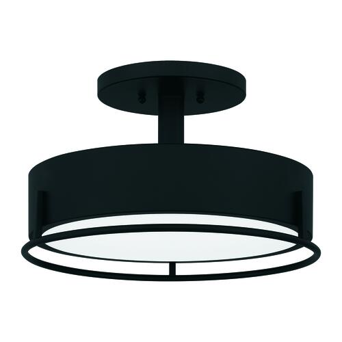Best deal 😀 Patriot Lighting® Devak Matte Black Integrated LED Semi-Flush Mount Ceiling Light 🔥 5 Best deal 😀 Patriot Lighting® Devak Matte Black Integrated LED Semi-Flush Mount Ceiling Light 🔥 - Image 3