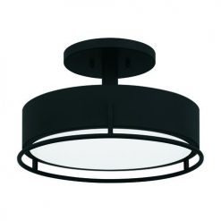 Best deal 😀 Patriot Lighting® Devak Matte Black Integrated LED Semi-Flush Mount Ceiling Light 🔥 15 Best deal 😀 Patriot Lighting® Devak Matte Black Integrated LED Semi-Flush Mount Ceiling Light 🔥 -Patriot Lighting Sales 3518738 Alt4V1