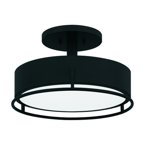 Best deal 😀 Patriot Lighting® Devak Matte Black Integrated LED Semi-Flush Mount Ceiling Light 🔥 7 Best deal 😀 Patriot Lighting® Devak Matte Black Integrated LED Semi-Flush Mount Ceiling Light 🔥 - Image 5