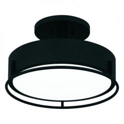 Best deal 😀 Patriot Lighting® Devak Matte Black Integrated LED Semi-Flush Mount Ceiling Light 🔥 16 Best deal 😀 Patriot Lighting® Devak Matte Black Integrated LED Semi-Flush Mount Ceiling Light 🔥 -Patriot Lighting Sales 3518738 Alt5V1