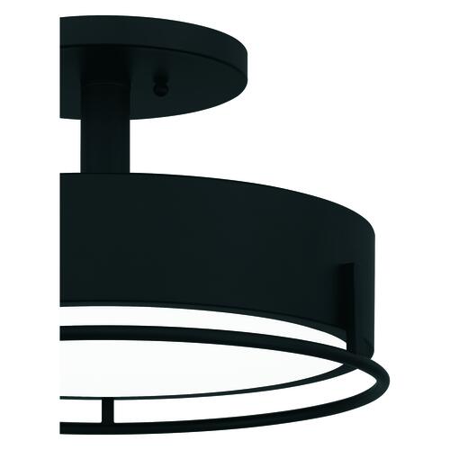 Best deal 😀 Patriot Lighting® Devak Matte Black Integrated LED Semi-Flush Mount Ceiling Light 🔥 11 Best deal 😀 Patriot Lighting® Devak Matte Black Integrated LED Semi-Flush Mount Ceiling Light 🔥 - Image 9