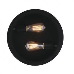Discount 🛒 Patriot Lighting® Gabel Matte Black 2-Light Flush Mount Ceiling Light 🎉 7 Discount 🛒 Patriot Lighting® Gabel Matte Black 2-Light Flush Mount Ceiling Light 🎉 -Patriot Lighting Sales 3518739 P BTM