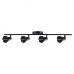 Cheapest ⌛ Patriot Lighting® Blair Matte Black 4-Light Fixed Track Light 🎉 -Patriot Lighting Sales 3518741 P TOP