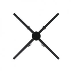 Best Sale 😉 Patriot Lighting® Dryden Matte Black & Brushed Nickel 4-Light Chandelier 👍 -Patriot Lighting Sales 3518747 P BTM