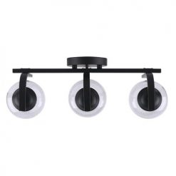Discount ✔️ Patriot Lighting® Kari Matte Black 3-Light Vanity Light 🤩 -Patriot Lighting Sales 3518752 P BTM