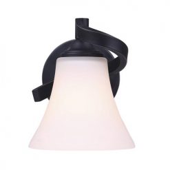 New ⌛ Patriot Lighting® Dee Rubbed Antique Bronze 1-Light Vanity Light ⌛ -Patriot Lighting Sales 3518755FR