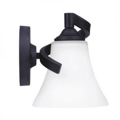 New ⌛ Patriot Lighting® Dee Rubbed Antique Bronze 1-Light Vanity Light ⌛ -Patriot Lighting Sales 3518755 LS