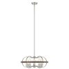 Coupon ❤️ Patriot Lighting® Waverly Satin Nickel & Wood 5-Light Pendant 😍 -Patriot Lighting Sales 3518765 Master1