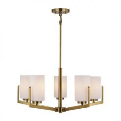 Cheap 🌟 Patriot Lighting® Citrine Gold 5-Light Chandelier 🎉 -Patriot Lighting Sales 3518770 Alt2