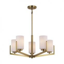 Cheap 🌟 Patriot Lighting® Citrine Gold 5-Light Chandelier 🎉 -Patriot Lighting Sales 3518770 Alt3
