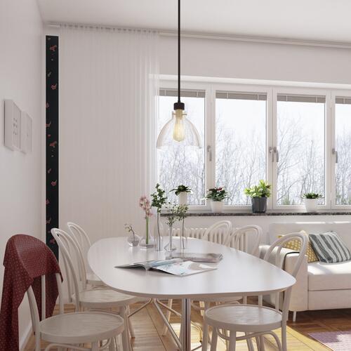 Best Pirce 😍 Patriot Lighting® Kenzie Matte Black & Gold 1-Light Pendant 🎉 4 Best Pirce 😍 Patriot Lighting® Kenzie Matte Black & Gold 1-Light Pendant 🎉 - Image 2