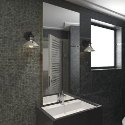 Best reviews of ⌛ Patriot Lighting® Ashtyn Matte Black & Charcoal Patina 1-Light Vanity Light 🤩 -Patriot Lighting Sales 3518780 Alt5