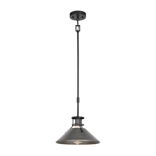 New 🧨 Patriot Lighting® Ashtyn Matte Black & Charcoal Patina 1-Light Mini Pendant 💯 7 New 🧨 Patriot Lighting® Ashtyn Matte Black & Charcoal Patina 1-Light Mini Pendant 💯 - Image 5