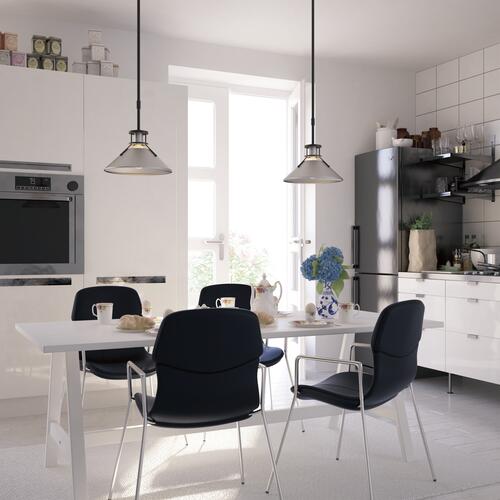 New 🧨 Patriot Lighting® Ashtyn Matte Black & Charcoal Patina 1-Light Mini Pendant 💯 4 New 🧨 Patriot Lighting® Ashtyn Matte Black & Charcoal Patina 1-Light Mini Pendant 💯 - Image 2