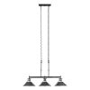Deals 🛒 Patriot Lighting® Ashtyn Matte Black & Charcoal Patina 3-Light Island Light 🔔 -Patriot Lighting Sales 3518785 Master