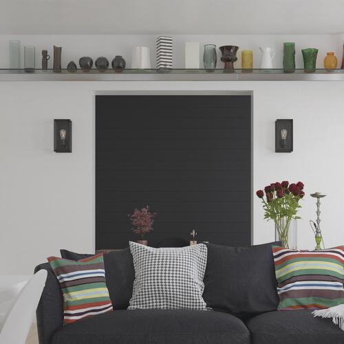 Deals 👍 Patriot Lighting® Carah Matte Black 1-Light Vanity Light ❤️ 5 Deals 👍 Patriot Lighting® Carah Matte Black 1-Light Vanity Light ❤️ - Image 3