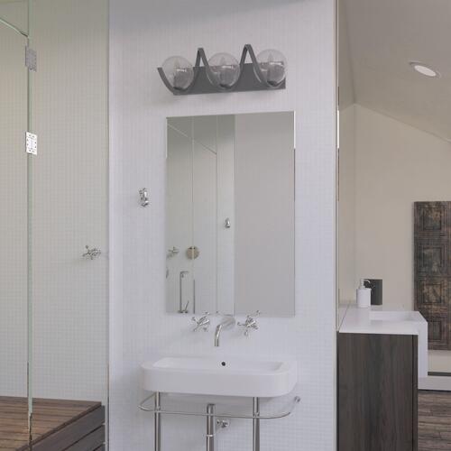 Cheap 😉 Patriot Lighting® Twyla Matte Black 3-Light Vanity Light ✔️ 6 Cheap 😉 Patriot Lighting® Twyla Matte Black 3-Light Vanity Light ✔️ - Image 4