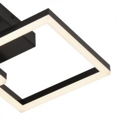 Top 10 😀 Patriot Lighting® Diamon Matte Black Integrated LED Flush Mount Ceiling Light ✔️ -Patriot Lighting Sales 3518791 Alt10