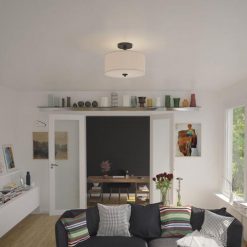 Promo 👍 Patriot Lighting® Fabian Bronze 2-Light Semi-Flush Mount Ceiling Light 🎉 -Patriot Lighting Sales 3518801 Alt5