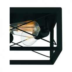 Flash Sale ⌛ Patriot Lighting® Carah Matte Black 3-Light Flush Mount Ceiling Light 🌟 -Patriot Lighting Sales 3518804 Alt3