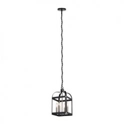 Top 10 🎉 Patriot Lighting® Jazel Matte Black & Brushed Nickel 4-Light Pendant 😀 -Patriot Lighting Sales 3518805 Alt4