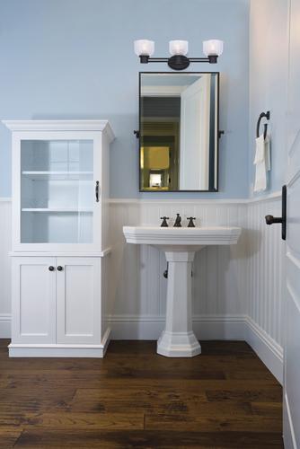 Budget 😉 Patriot Lighting® Dynasty Oil-Rubbed Bronze 3-Light Vanity Light 👏 5 Budget 😉 Patriot Lighting® Dynasty Oil-Rubbed Bronze 3-Light Vanity Light 👏 - Image 3