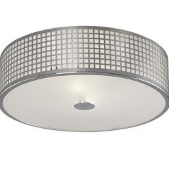 Deals 👏 Patriot Lighting® Annie Chrome 2-Light Flush Mount Ceiling Light 👏
