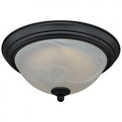 Best deal 😍 Patriot Lighting® Payton Oil-Rubbed Bronze Integrated LED Flush Mount Ceiling Light 🎁
