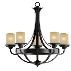 New 😉 Patriot Lighting Elegant Home Patriot Lighting® Elegant Home Oakland 5-Light Reclaimed Wood Chandelier 💯