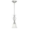 Best Sale 🔔 Patriot Lighting® Samantha Satin Nickel 1-Light Mini Pendant 🧨 -Patriot Lighting Sales 352 8103 P