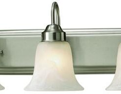 Buy 🎉 Patriot Lighting® Stewart Brushed Nickel 3-Light Vanity Light 😉