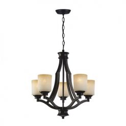 Best Sale 🤩 Patriot Lighting® Warren Rubbed Antique Bronze Chandelier ✨