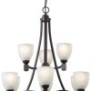 Discount 🥰 Patriot Lighting® Grenadier 9-Light Oil-Rubbed Bronze Chandelier 🎁 -Patriot Lighting Sales 3526253