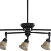 Discount 👍 Patriot Lighting® Port Oil-Rubbed Bronze 5-Light Semi-Flush Mount Ceiling Light ✨ -Patriot Lighting Sales 3526261