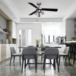 Wholesale ❤️ Patriot Lighting™ Jette III 42" Chrome Indoor LED Ceiling Fan ❤️ -Patriot Lighting Sales 355 0666 IU