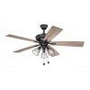 Budget 👏 Patriot Lighting™ Manchester II 52" Bronze Indoor LED Ceiling Fan 👏 -Patriot Lighting Sales 355 0670 P