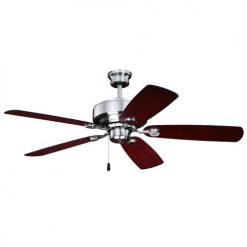 Cheapest 🔔 Patriot Lighting™ Tempo II 52" Satin Nickel Indoor LED Ceiling Fan ❤️ -Patriot Lighting Sales 355 0671 WOLK