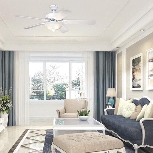 Buy ⌛ Patriot Lighting™ Apollo II 52" White Indoor LED Ceiling Fan 🛒 5 Buy ⌛ Patriot Lighting™ Apollo II 52" White Indoor LED Ceiling Fan 🛒 - Image 3