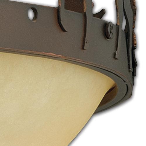 Cheapest ✨ Patriot Lighting® Rustic Lodge II 2-Light Burnished Bronze LED Ceiling Fan Light 💯 4 Cheapest ✨ Patriot Lighting® Rustic Lodge II 2-Light Burnished Bronze LED Ceiling Fan Light 💯 - Image 2