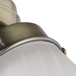 Coupon 👏 Patriot Lighting® Cluster 3-Light Antique Brass LED Ceiling Fan Light ✔️ -Patriot Lighting Sales 355 3110 FG