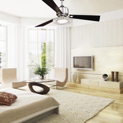 Coupon 🛒 Patriot Lighting® Elegant Home Crescent 52" Brushed Nickel Indoor LED Ceiling Fan 😀 5 Coupon 🛒 Patriot Lighting® Elegant Home Crescent 52" Brushed Nickel Indoor LED Ceiling Fan 😀 - Image 3