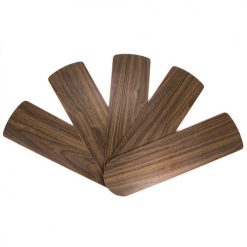Discount 👏 Patriot Lighting® 52" Oak/Walnut Ceiling Fan Replacement Blades - 5 Pcs/set 🤩 -Patriot Lighting Sales 355 9134 ALT 2 NEW