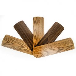 Discount 👏 Patriot Lighting® 52" Oak/Walnut Ceiling Fan Replacement Blades - 5 Pcs/set 🤩