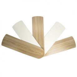 Best Sale 😉 Patriot Lighting® 52" Light Oak/White Ceiling Fan Replacement Blades - 5 Pcs/set 🛒