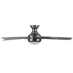 Best Sale 💯 Patriot Lighting™ Ogun 52" Gunmetal Indoor LED Ceiling Fan 🌟 -Patriot Lighting Sales 3550022 20747 Sideview